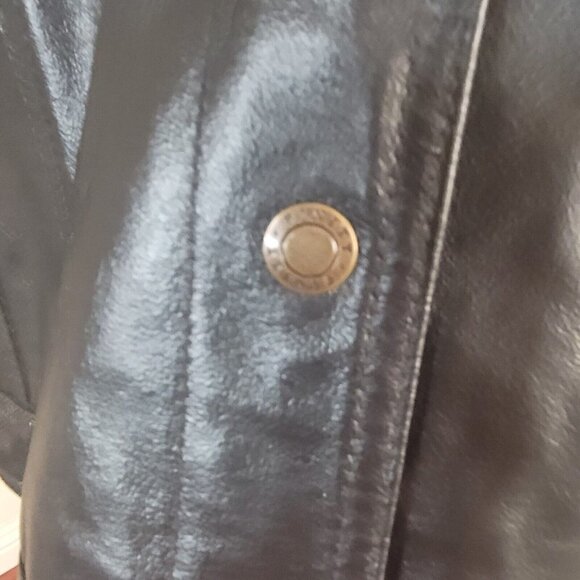 Finity Midnight Leather Jacket - Picture 8 of 12